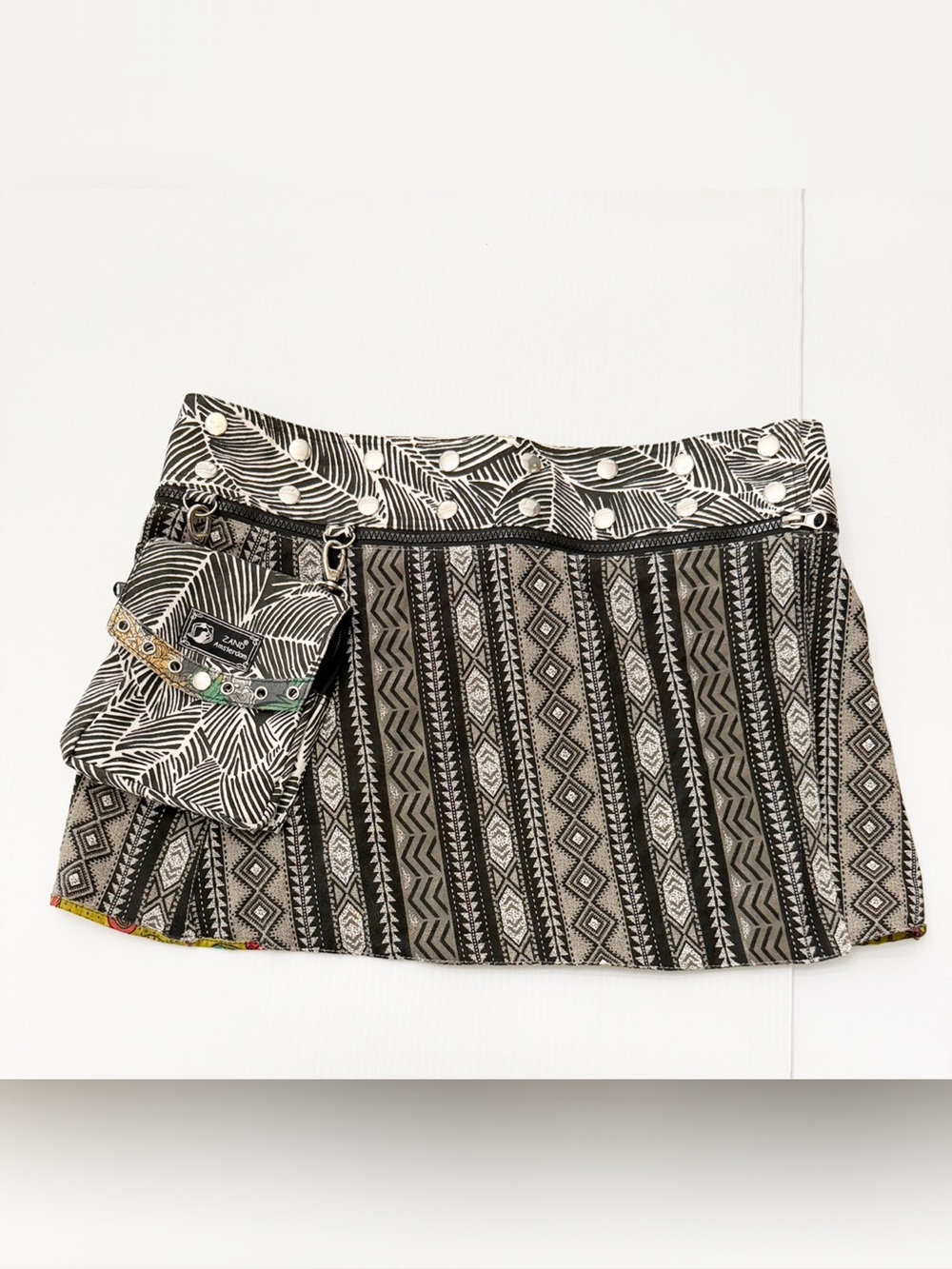 ZAND Amsterdam Reversible Wrap Skirt Patterns Hippie